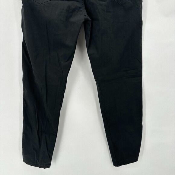 Greyson Wolf Amagansett 5-Pocket Chino Pants Size 32 x 29 Black Stretch Preppy - Picture 5 of 12